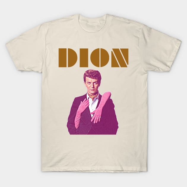 Dion // Alone With A Music Icon 60s FanArt T-Shirt by darklordpug